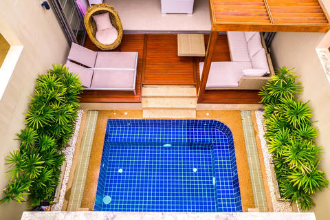 1 Bedroom Villa for Rent at The Residence Resort, 850m to the beach ( Tek_00060 )