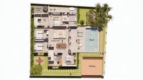 🌴 4-BEDROOM PRIVATE POOL VILLA FOR RENT | CHALONG, PHUKET