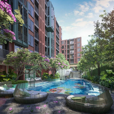Condo for Rent Near Central Phuket – The Base Bukit