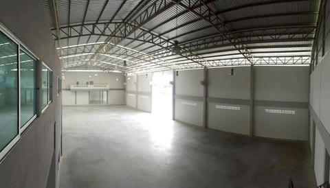 Factory for sale + new office, area 3 rai, Bangna-Trad location, km. 23, next to Suvarnabhumi logistics network. ( Tek_00097 )