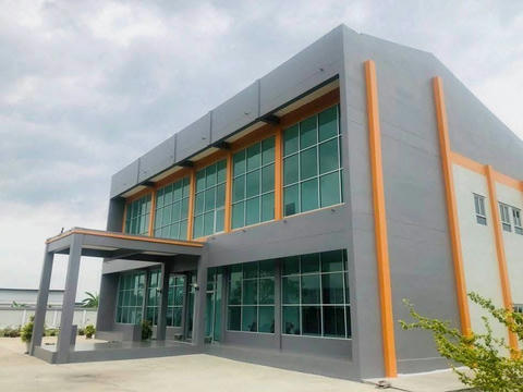 Factory for sale + new office, area 3 rai, Bangna-Trad location, km. 23, next to Suvarnabhumi logistics network. ( Tek_00097 )