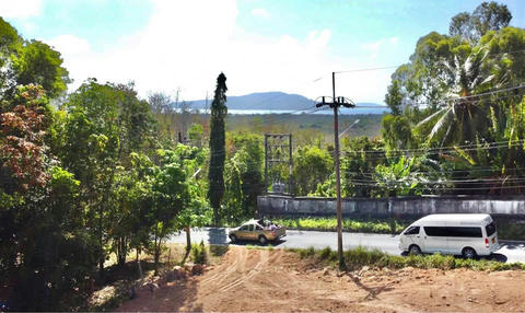 Vacant Land for Sales Seaview On the area of ​​Chalong Subdistrict, Mueang District, Phuket Province, Soi Phra Yai (Soi Yot Sane 1) ( Tek_00067 )