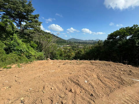 Vacant Land for Sales Seaview On the area of ​​Chalong Subdistrict, Mueang District, Phuket Province, Soi Phra Yai (Soi Yot Sane 1) ( Tek_00067 )